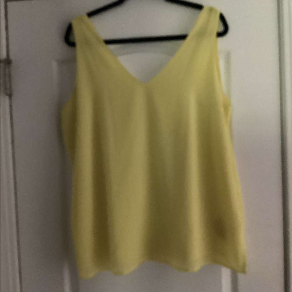 Lightweight Yellow V-Neck Camisole